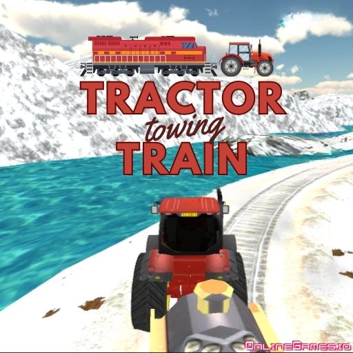 Tractor Towing Train